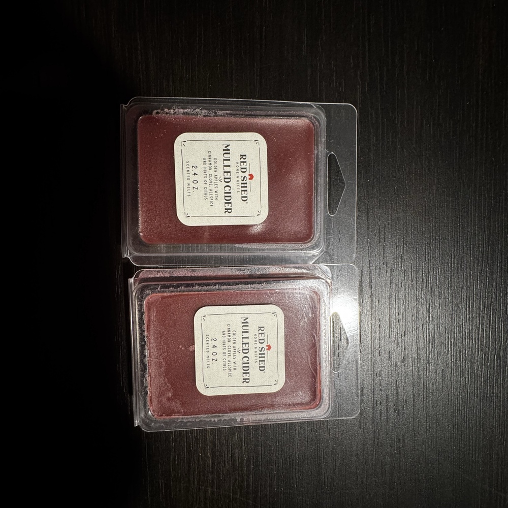 Red Shed Mulled Cider 2.4 oz Scented Wax Melts 2-Pack
